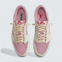 Travis Scott x Air Jordan 1 Low OG 'Sail Shy Pink'