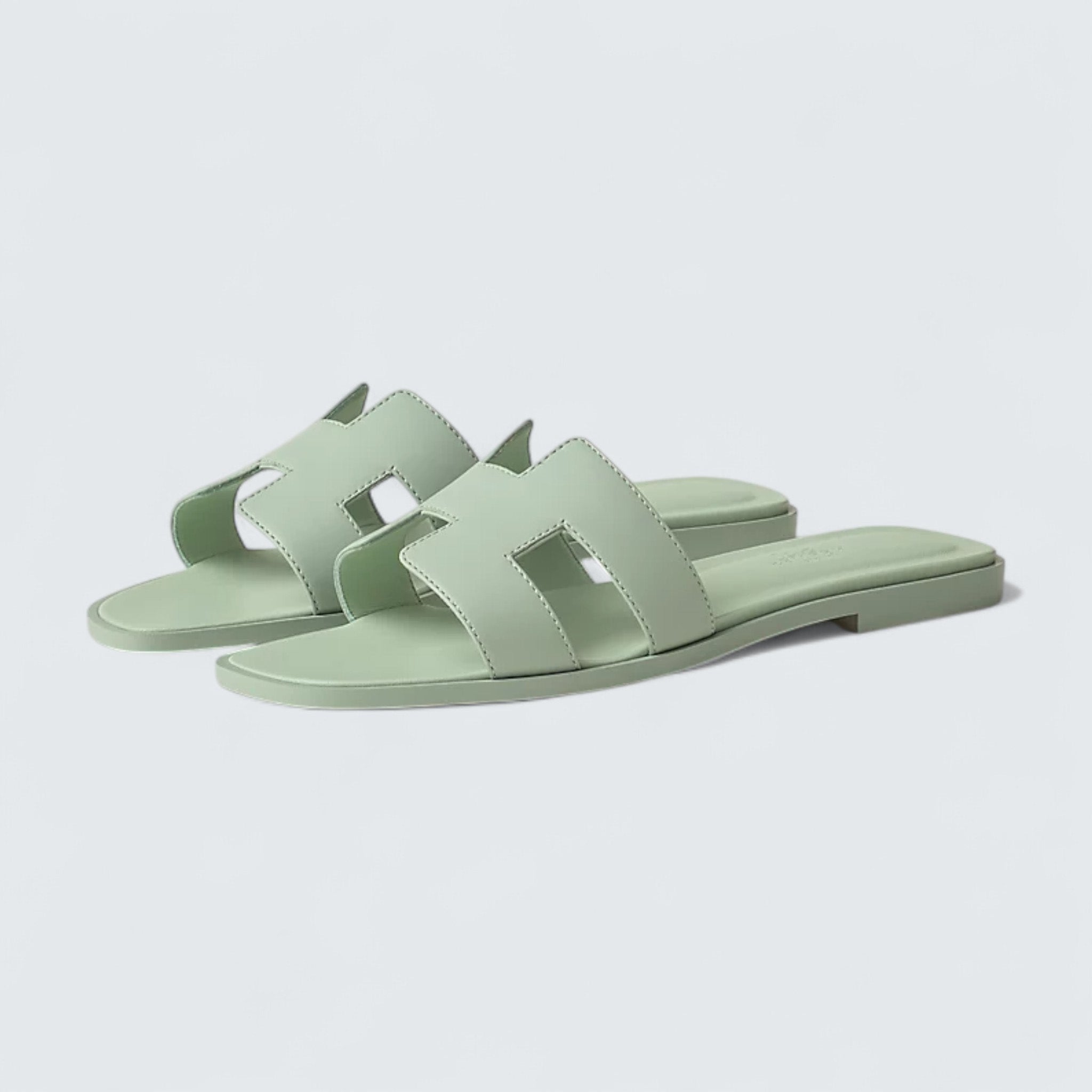 Oran Sandals 'Vert d’Eau'