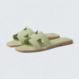 Oran Sandals 'Vert de Mer'