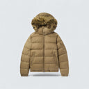 Mayaf Faux Fur Trimmed Quilted Shell Down Jacket