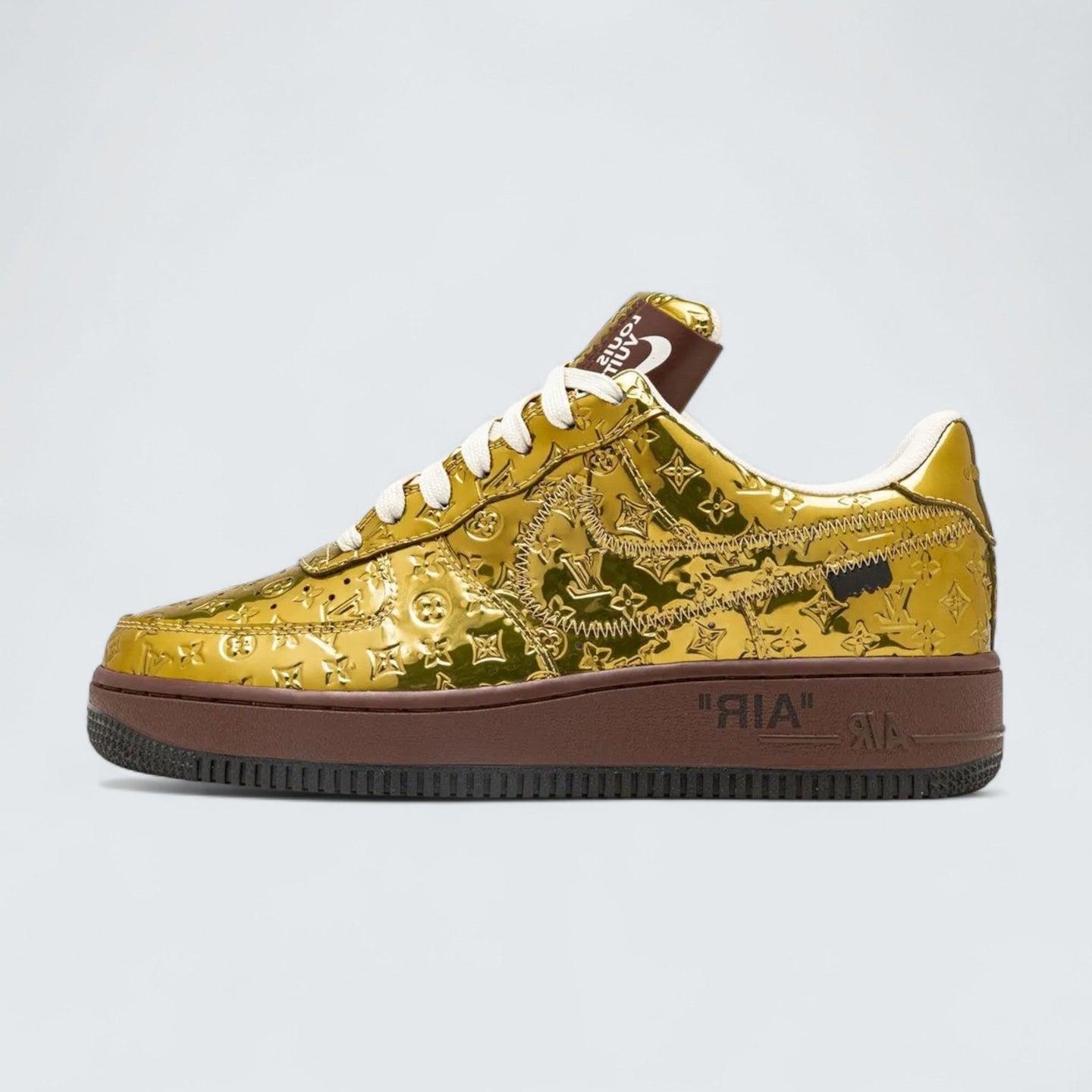 Louis Vuitton x Nike Air Force 1 Low 'Metallic Gold'