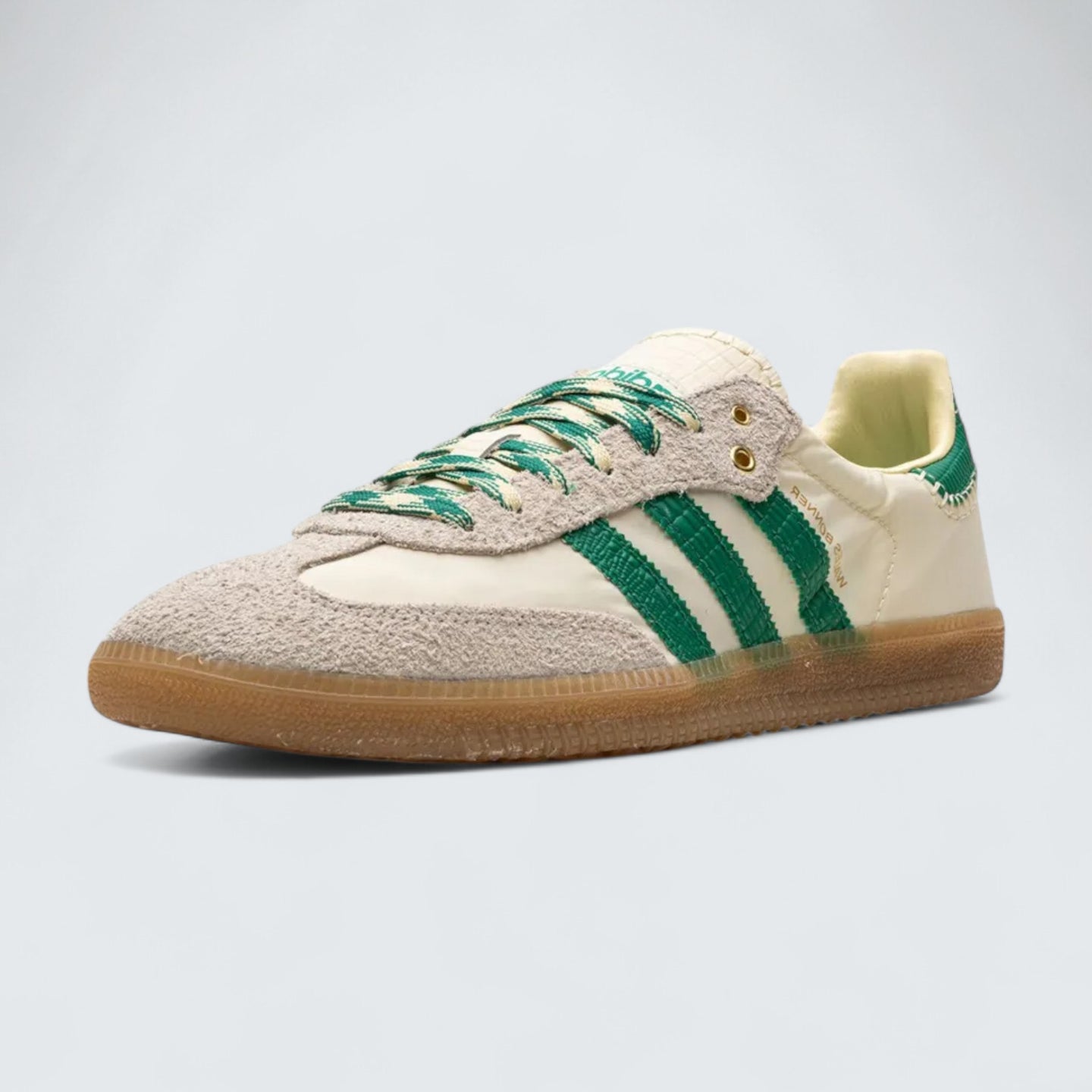 Samba OG x Wales Bonner 'Cream White Bold Green'